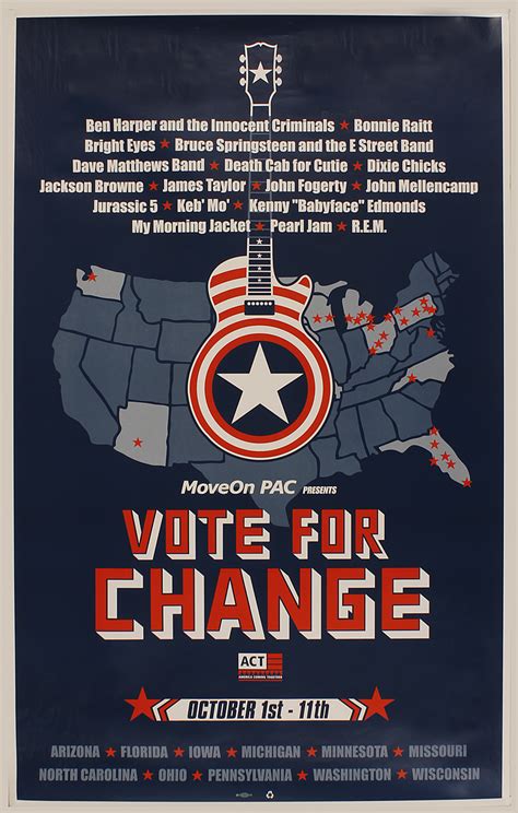 vote for change tour